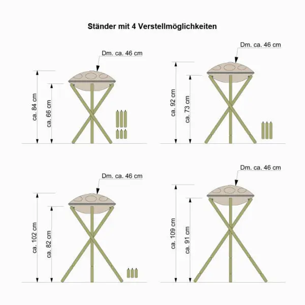 Handpan-Ständer – Bild 5